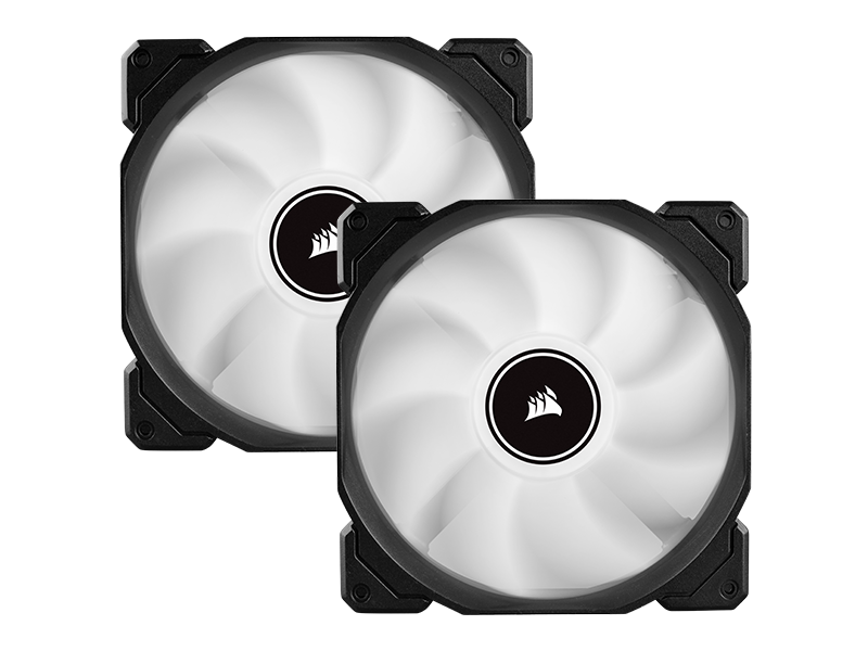 Corsair Af Led White X Mm Rpm Fan Pack Pc Case