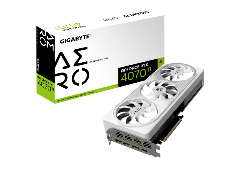 Gigabyte GeForce RTX 4070 Ti Aero OC V2 12GB GDDR6X Nvidia Graphics Card