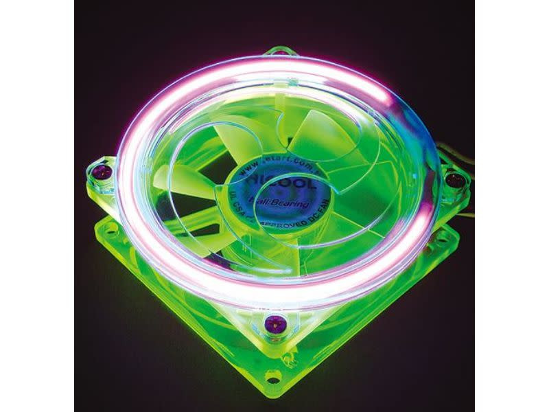 JetArt 80mm Green CCFL UV Case Fan