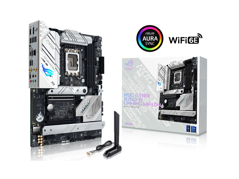 Asus ROG B760-A Strix Gaming Wi-Fi D4 Intel LGA1700 Socket ATX Desktop Motherboard