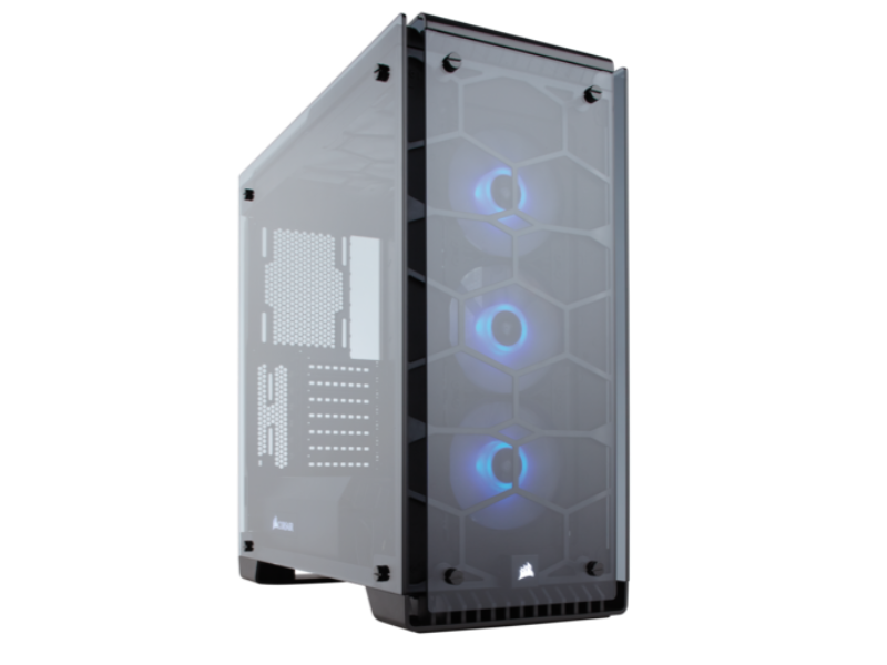 Corsair Crystal Series 570X RGB Tempered Glass Black Mid Tower Case