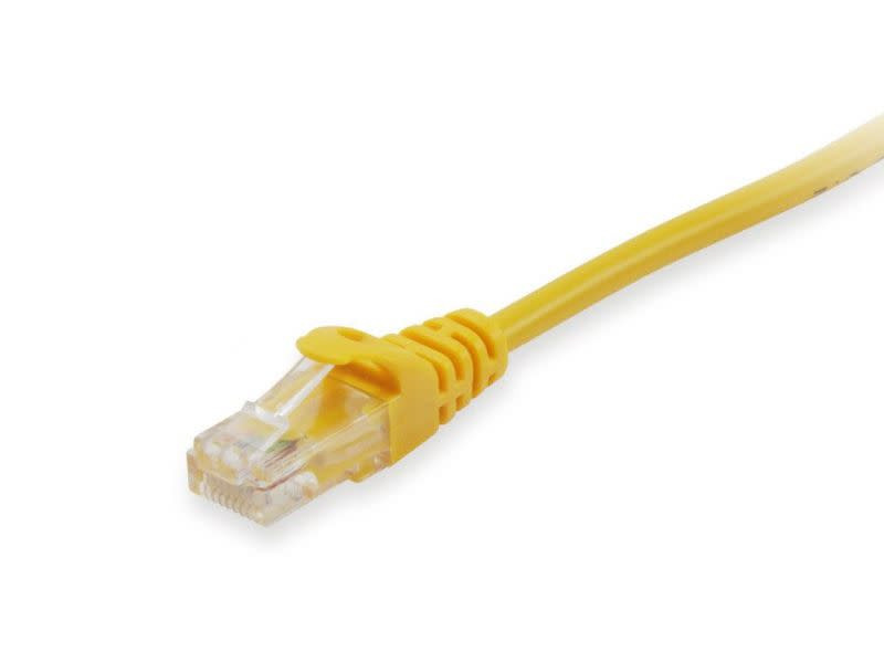 EQUIP CAT.6 U/UTP Patch Cable 1.0M Yellow