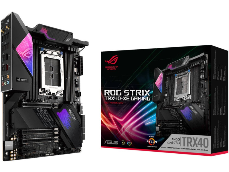 Asus ROG Strix TRX40-XE Gaming AMD sTRX4 Socket ATX Desktop Motherboard