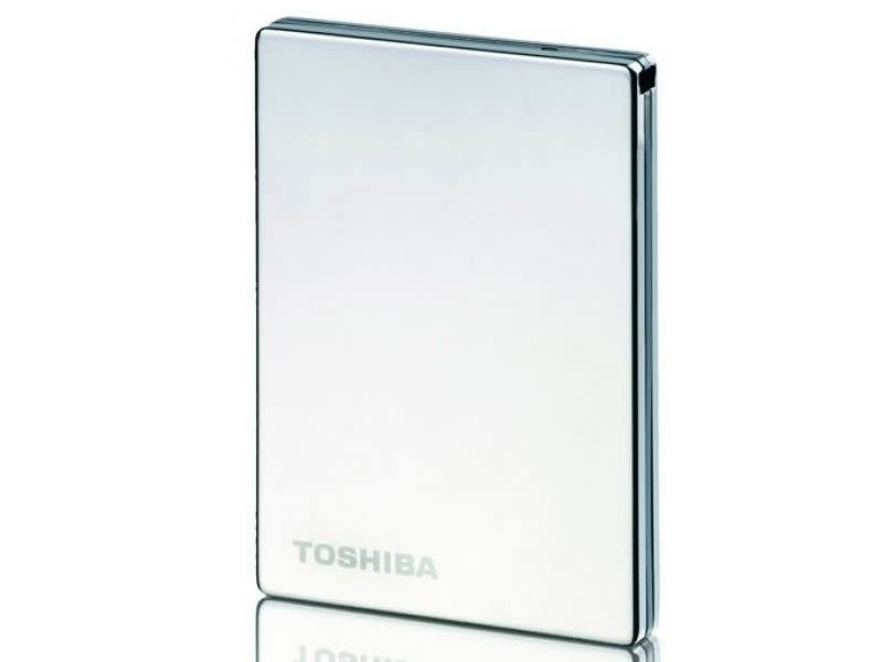 Toshiba StorE 250GB 1.8-inch External Steel Hard Drive Silver