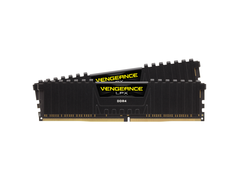 Corsair Vengeance LPX 16GB (2 x 8GB) Kit DDR4-4133 CL19 Black Desktop Gaming Memory