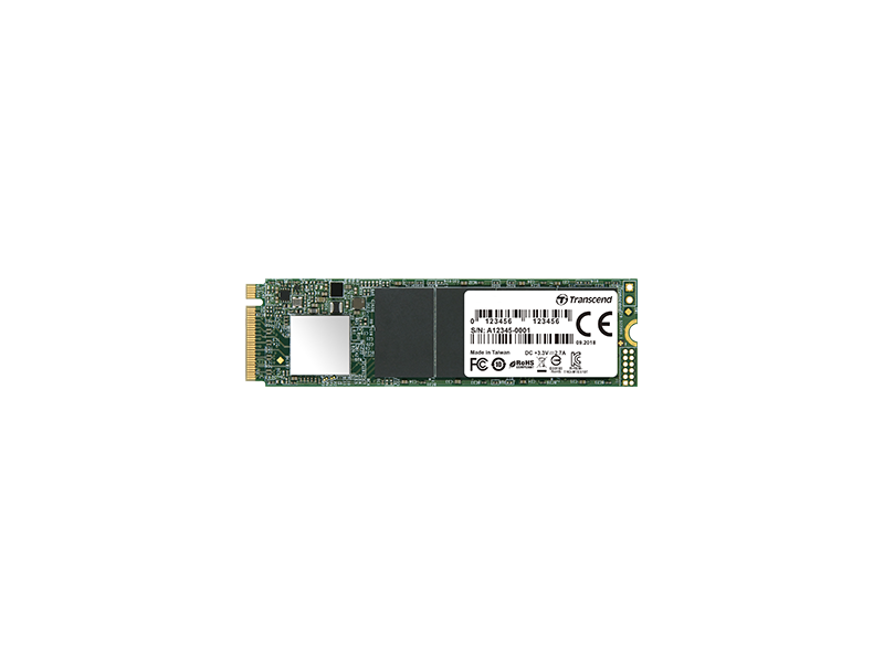 Transcend MTE110 Series 128GB M.2 2280 PCIe Gen3 x4 SSD