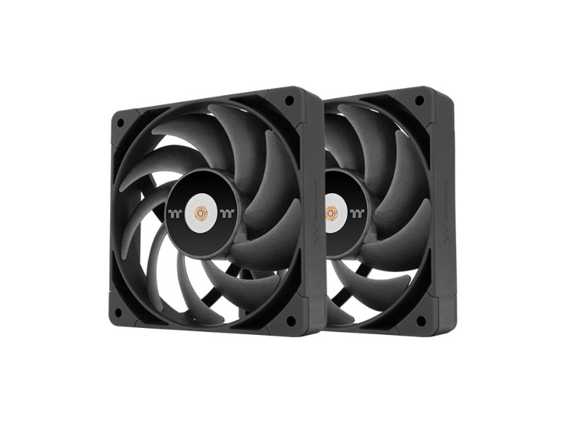 Thermaltake Toughfan 12 Pro Black PC Case Fan Twin Pack