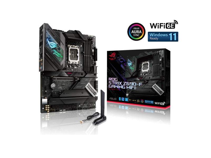 Asus ROG Strix Z690-F Gaming Wi-Fi Intel 1700 Socket ATX Desktop Gaming  Motherboard | Intel Motherboards | Dreamware Technology