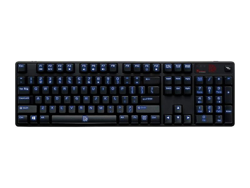 Thermaltake POSEIDON Z Illuminated Blue LED Blue Switch Mechanical Gaming Keyboard