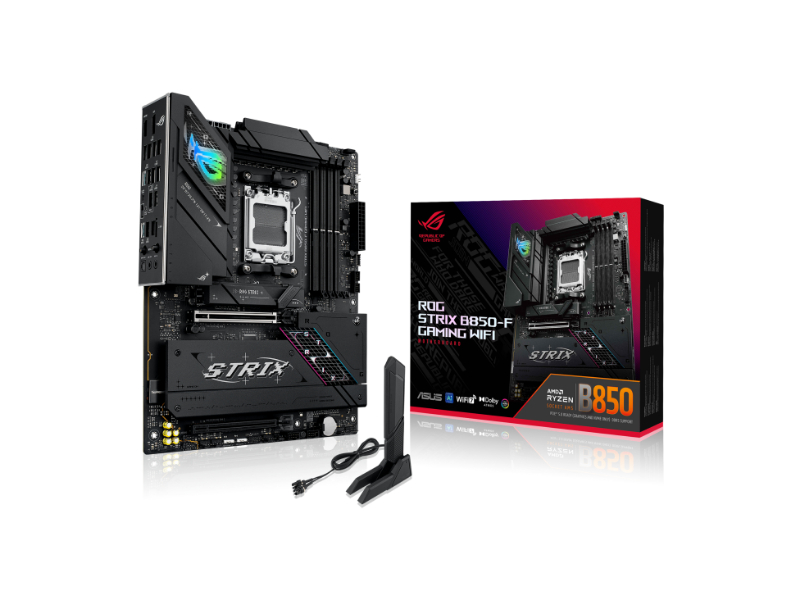 Asus ROG B850-F Strix Gaming WiFi AMD AM5 Socket ATX Desktop Motherboard