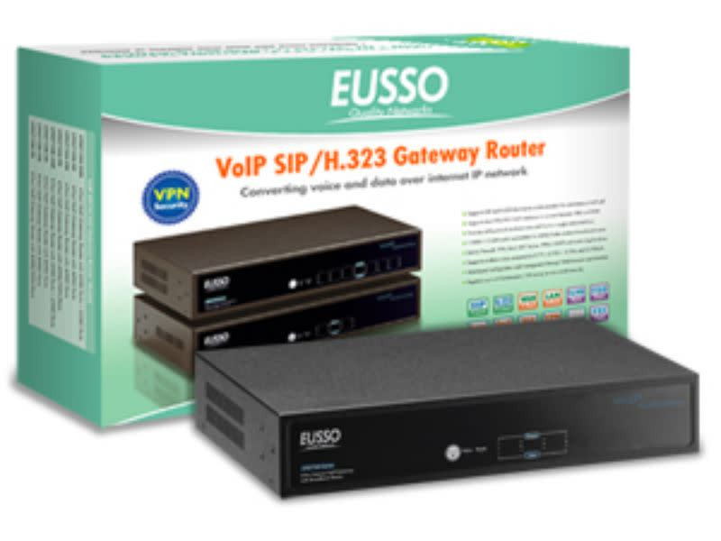 Eusso 2-Fxs+2-Fxo-Port Voip W/Vpn Router
