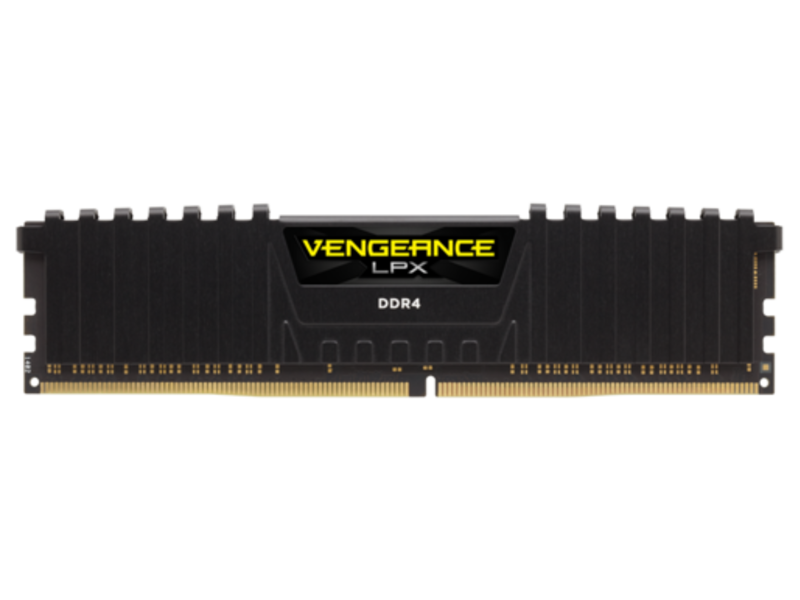 Corsair Vengeance LPX 16GB (1x 16GB) DDR4-2400 CL14 Black Desktop Gaming Memory