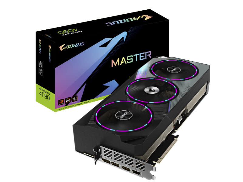 Gigabyte Geforce RTX 4090 Aorus Master 24GB GDDR6X PCIe 4.0 Nvidia Graphics Card