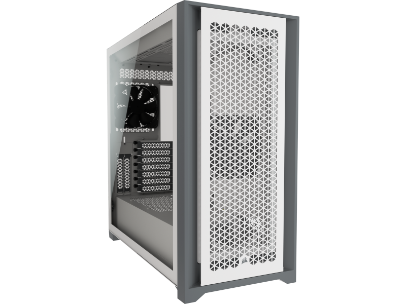 Corsair 5000D Airflow Tempered Glass White Mid-Tower ATX PC Case