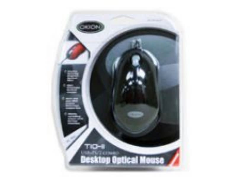 OKION TIO II Desktop Optical Mouse Black