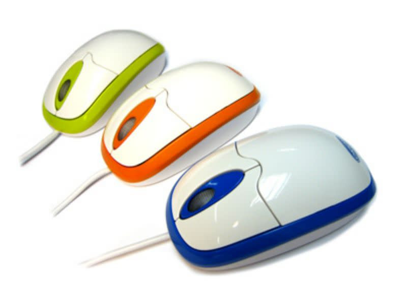 OKION Cutein 3 Colour Optical Mouse