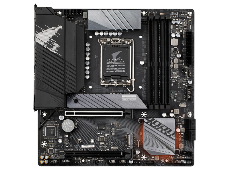 Gigabyte B660M AORUS PRO DDR5 Intel LGA1700 Alder Lake PCIe 4.0 Micro ...