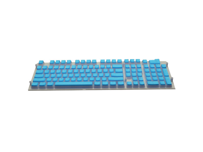 Royal Kludge Blue Doubleshot PBT Pudding Keycaps for Mechanical Keyboard