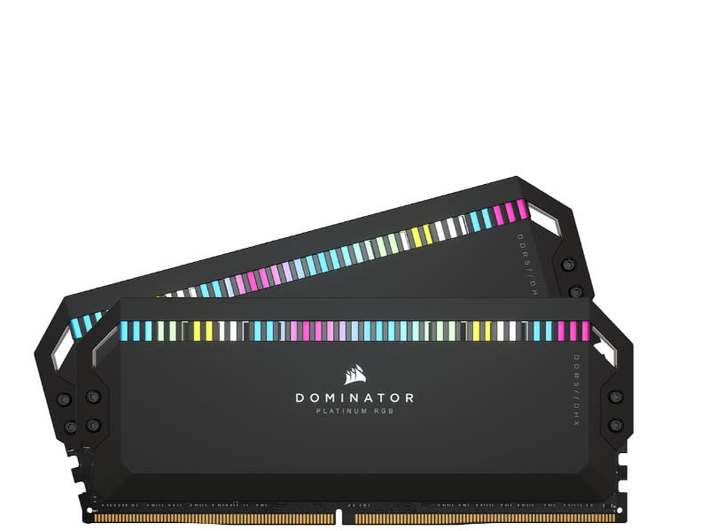Corsair Dominator Platinum RGB 32GB (2 x 16GB) DDR5-6400MHz CL32 Black Gaming Desktop Memory