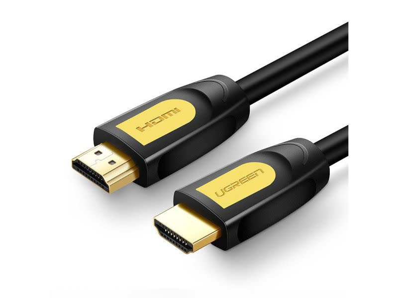 UGreen HDMI V2.0 4K@60 M to M 1m Cable - Black/Yellow