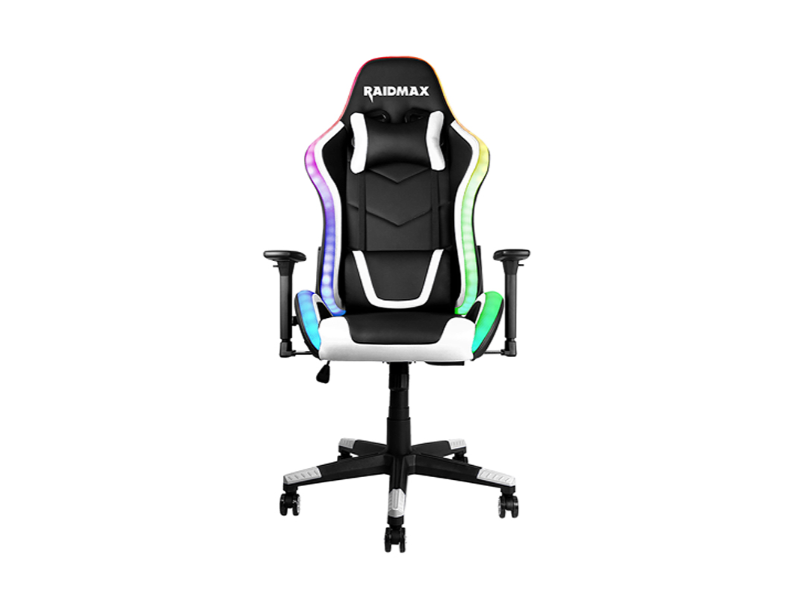 Raidmax DK925 ARGB Black & White Reclining Gaming Chair