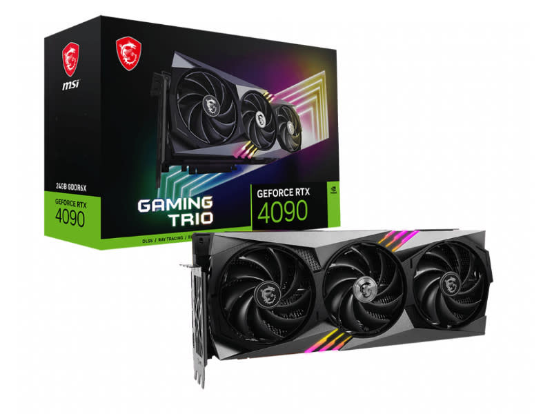 MSI GeForce RTX 4090 Gaming Trio 24GB GDDR6X PCIe 4.0 Nvidia Graphics Card