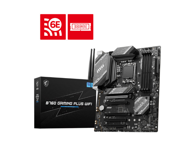 MSI B760 Gaming Plus WIFI DDR5 Intel ATX Motherboard