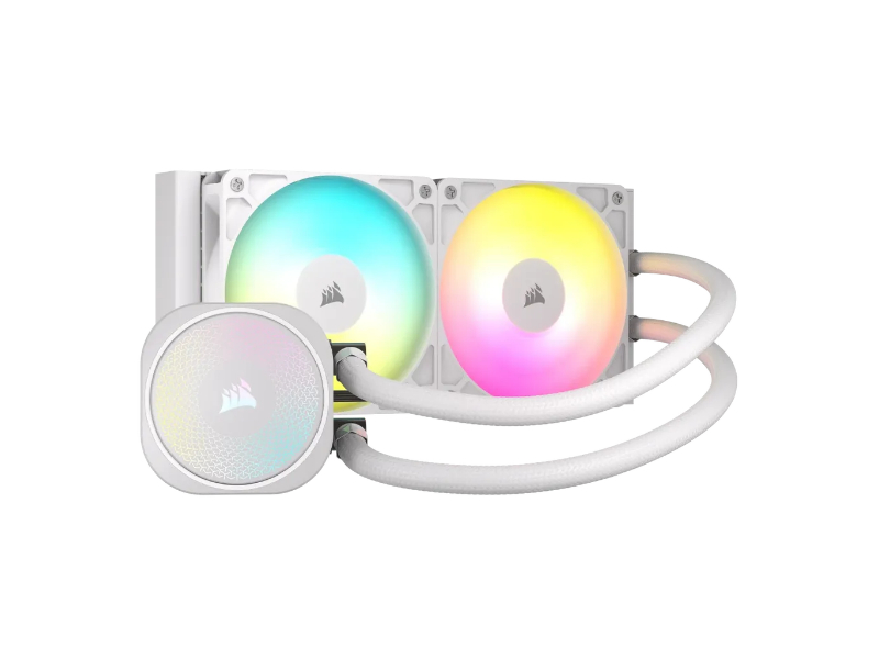 Corsair Nautilus 240 RS ARGB White Closed Loop AIO Liquid CPU Cooler