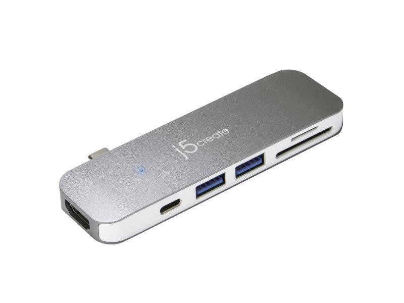 j5create  JCD386 USB-C 7-in-1 UltraDrive Mini Dock