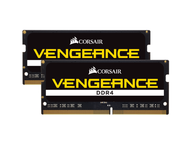 Corsair Vengeance® Series 64GB (2 x 32GB) DDR4 SODIMM 2400MHz CL16 Memory Kit