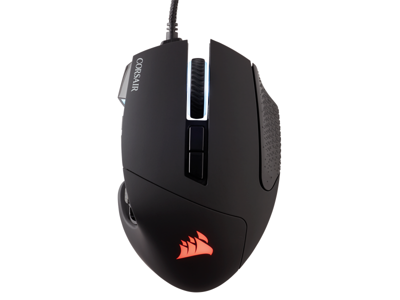 Corsair Scimitar RGB Elite Optical Black Wired Gaming Mouse