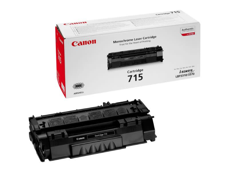 Canon Original 715 Black Toner Cartridge