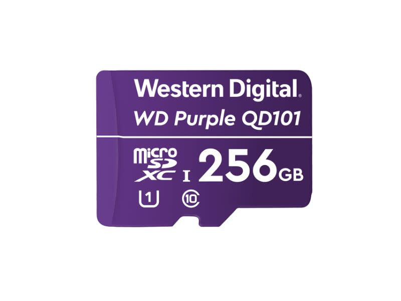 WD Purple 256GB MicroSDXC Memory Card