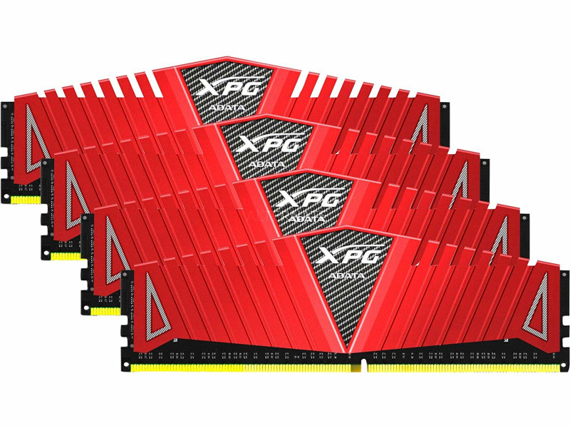 Adata XPG Z1 32GB (4 x 8GB) DDR4-2400MHz CL16 Red Desktop Gaming Memory