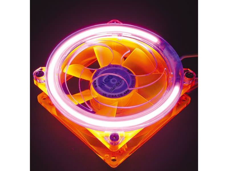 JetArt 80mm Red CCFL UV Case Fan