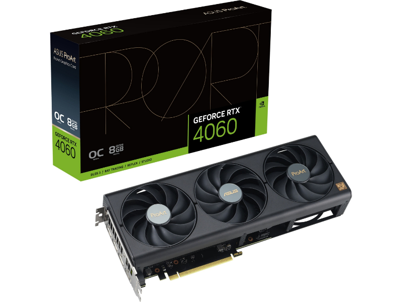 Asus GeForce RTX 4060 ProArt OC 8GB GDDR6 Nvidia Graphics Card