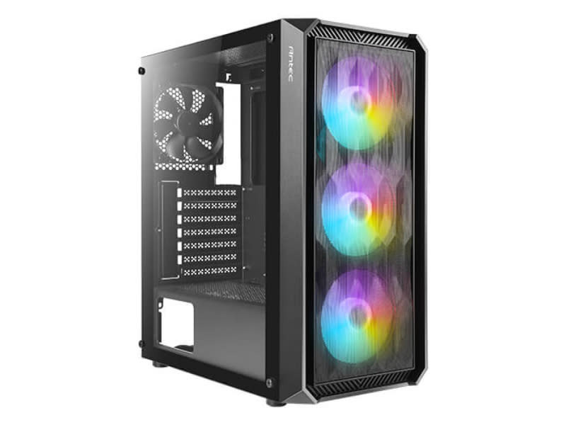 Antec NX292 RGB Tempered Glass Black Mid Tower Desktop PC Case
