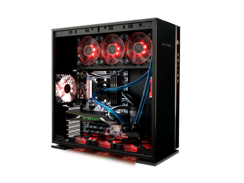 In Win 305 Tempered Glass Black Mid Tower Desktop PC Case