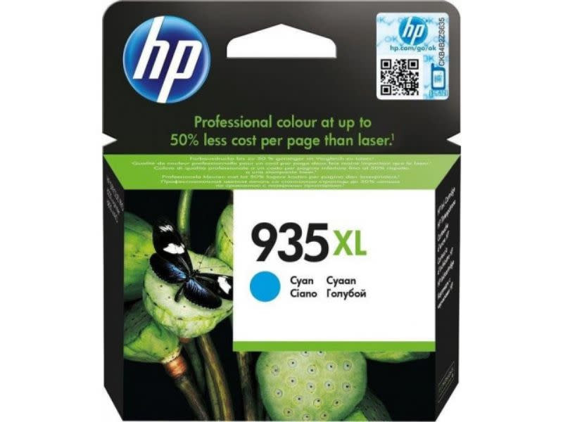 Genuine HP 935XL Cyan Ink Cartridge 825 Pages