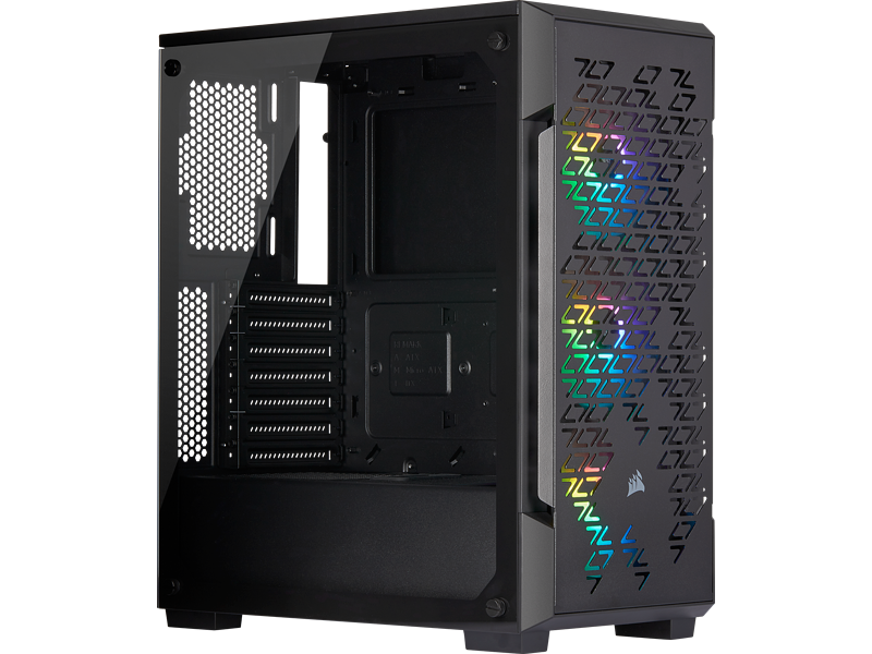 Corsair iCUE 220T RGB Airflow Tempered Glass Mid-Tower Black Smart Case