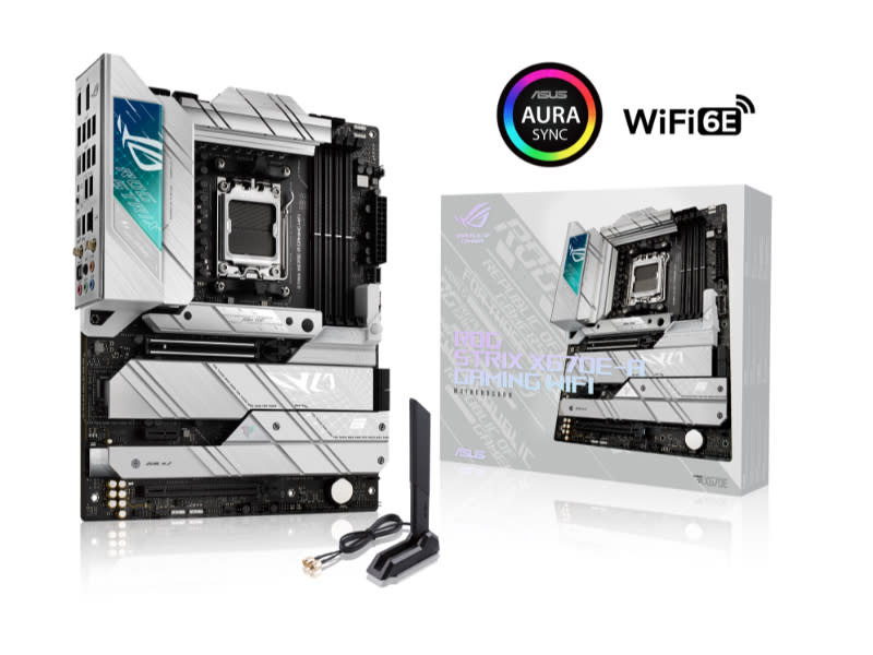 Asus ROG Strix X670E-A Gaming Wi-Fi AMD AM5 Socket ATX Desktop Motherboard