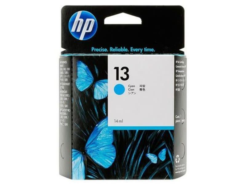 Genuine HP 13 Cyan Inkjet Cartridge