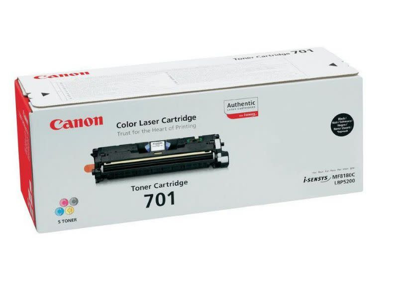 Canon Orignal 701 Black Toner Cartridge