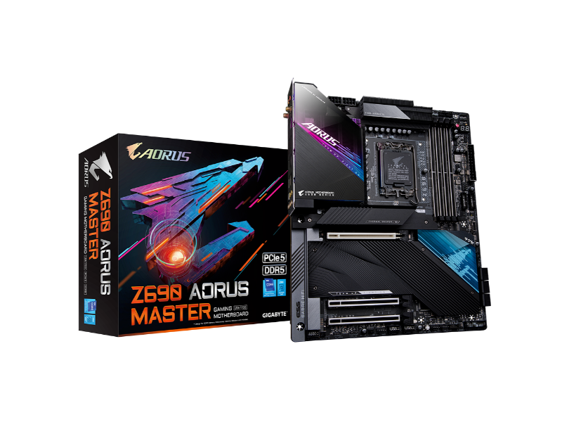 Gigabyte Z690 Aorus Master Intel 1700 Socket E-ATX Desktop Gaming Motherboard