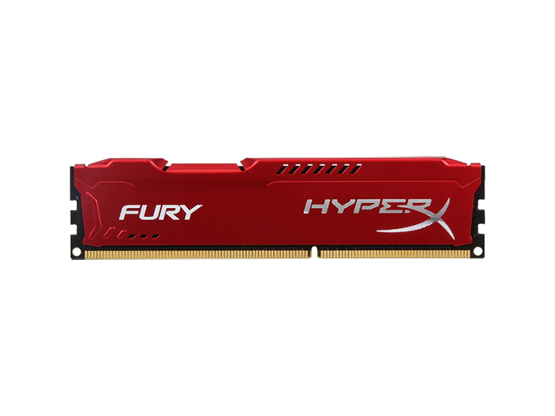 Kingston Hyper-X Fury 8GB (1 x 8GB) DDR3-1866MHz CL10 Red Desktop Gaming Memory