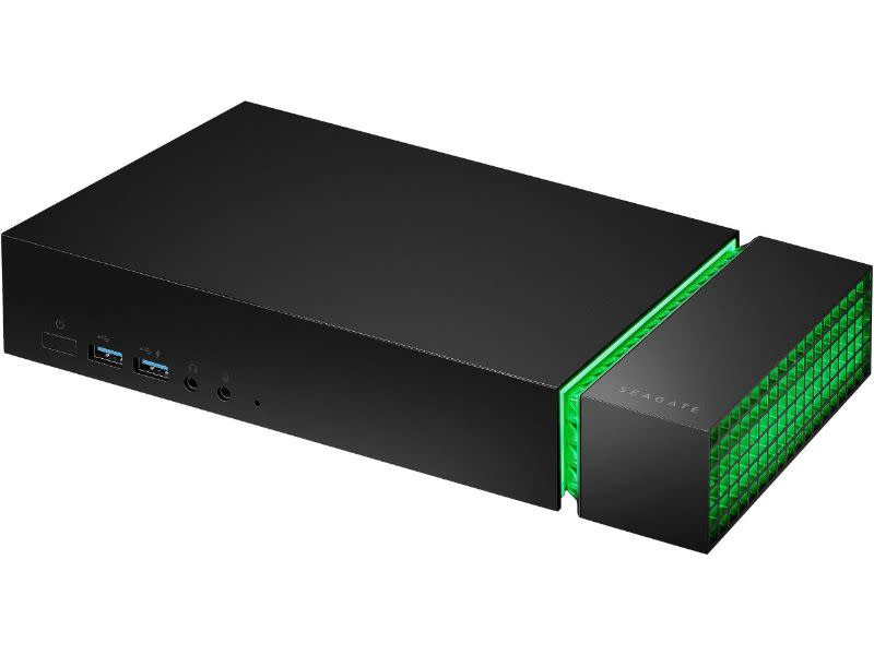 Seagate FireCuda Gaming Dock 4TB Thunderbolt 3 3.5'' Black RGB NVMe Expandable External Hard Drive