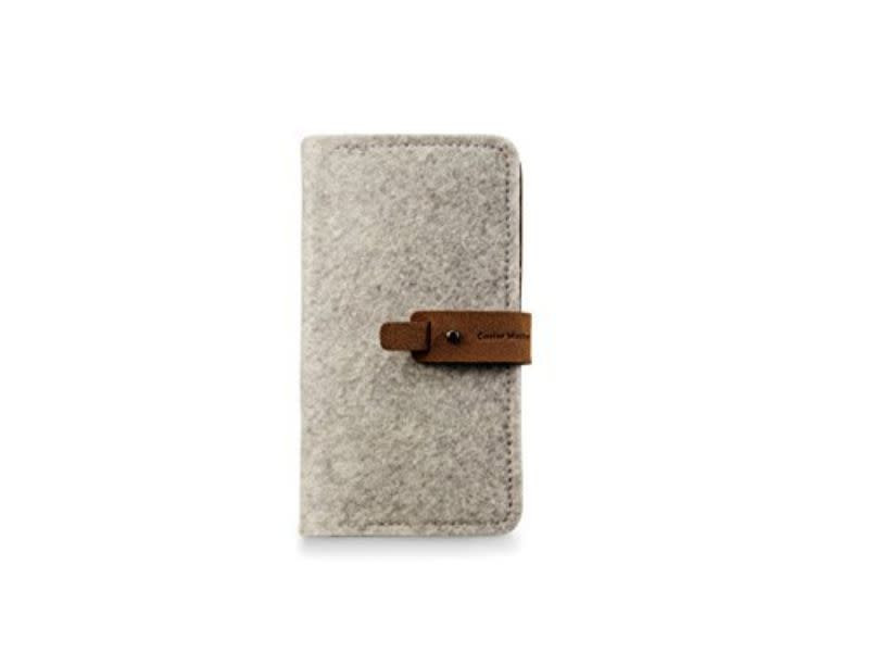 Cooler Master Exmoor Folio for iPhone 4 Suede/Leather Grey pouch
