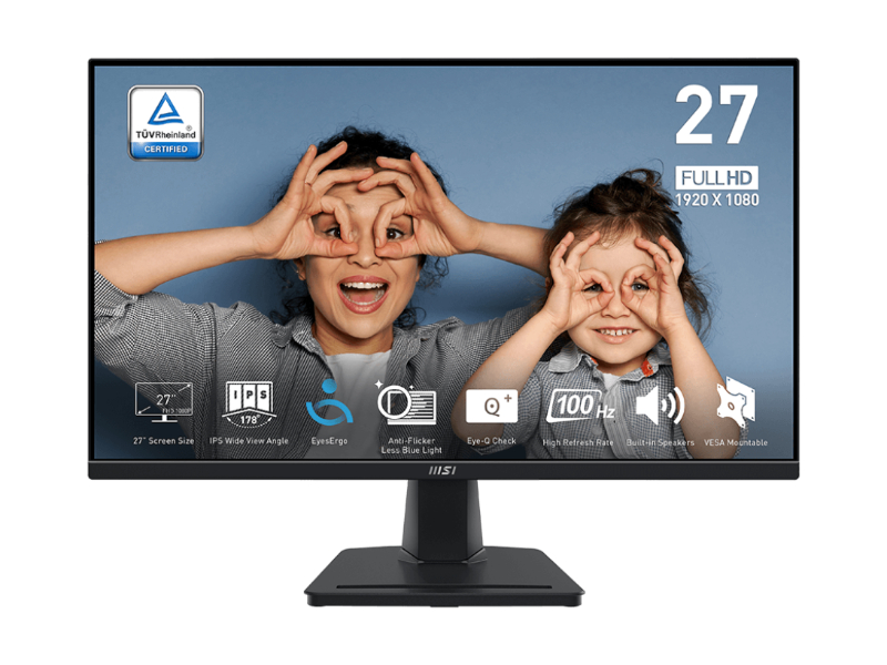 MSI Pro MP275 27'' FHD IPS 100Hz Monitor