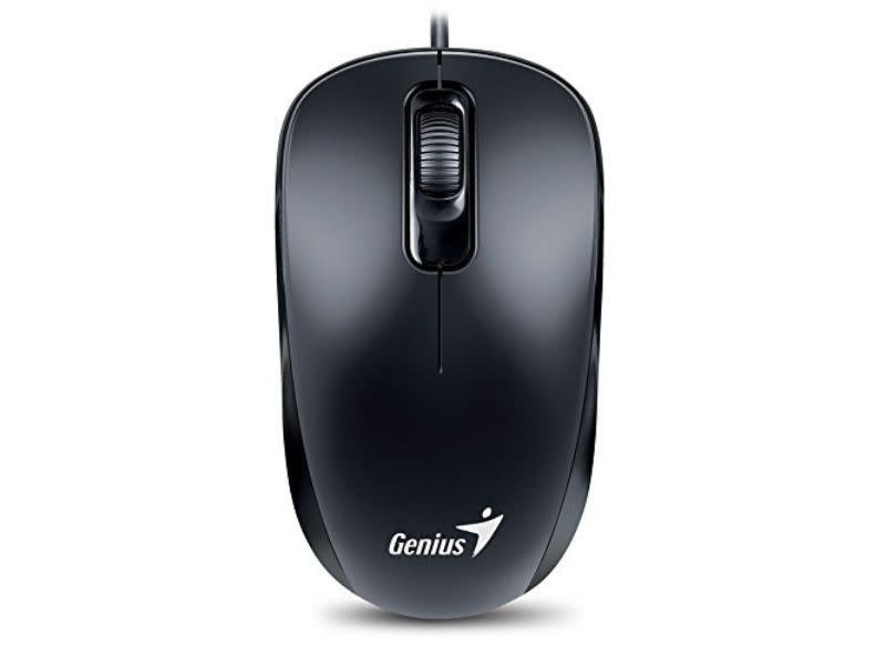 Genius DX-110 Ambidextrous Wired Optical Mouse Black