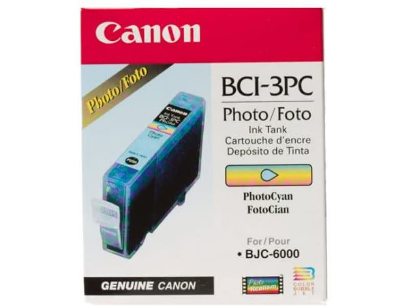 Canon Original BCI-3PC Photo Cyan Ink Cartridge